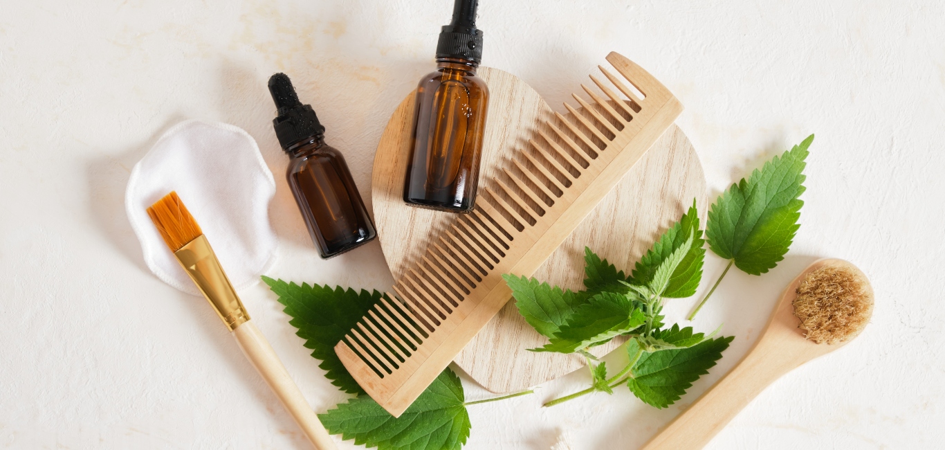 Homeopathic hair oil and hair serum 