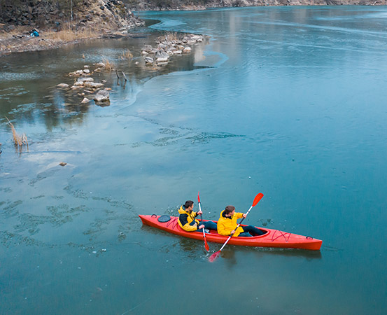 Kayaking, an adventure water activity, can be a fun fitness routine with numerous health benefits – both mental and physical