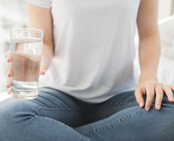 Water is an elixir that keeps flushes out toxins and keep our kidney healthy
