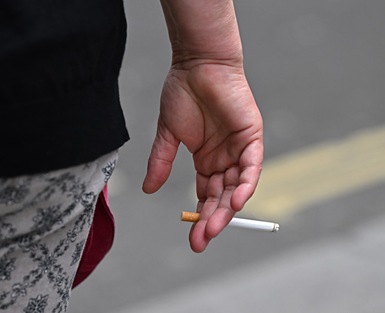 Smoking is a major risk factor for all adverse liver conditions including cancer