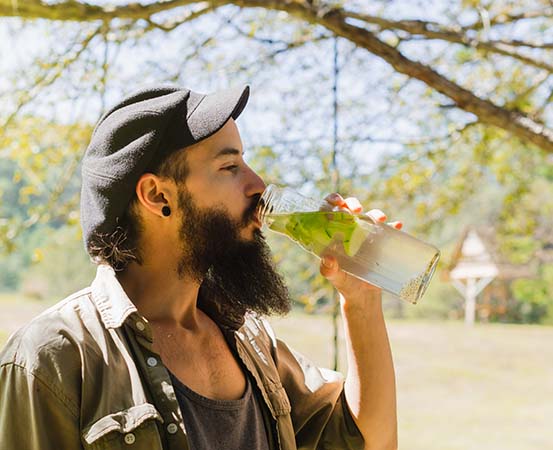 You can consume natural drinks for summer instead of carbonated drinks