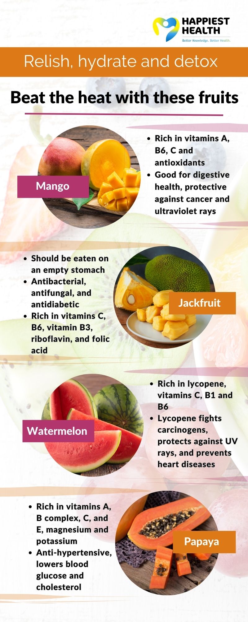 summer fruits, food and nutrition, vitamins, antioxidants, hydration 