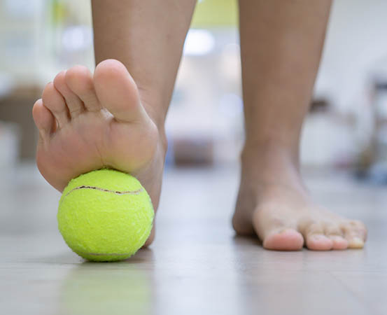 Exercises can help lessen the impact of extreme pronated or supinated foot on the body. 