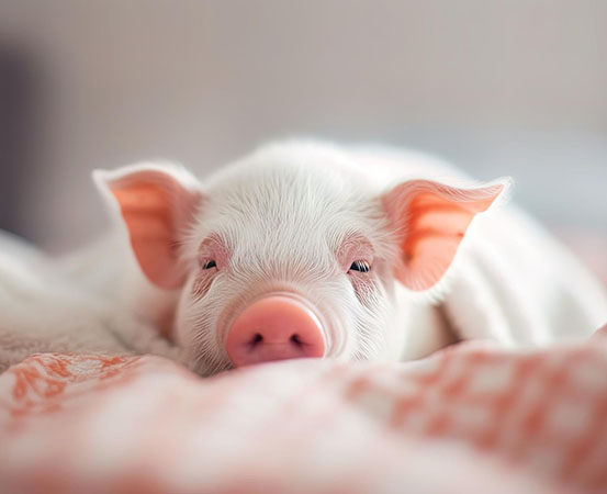 African swine flu affects pigs and wild boars