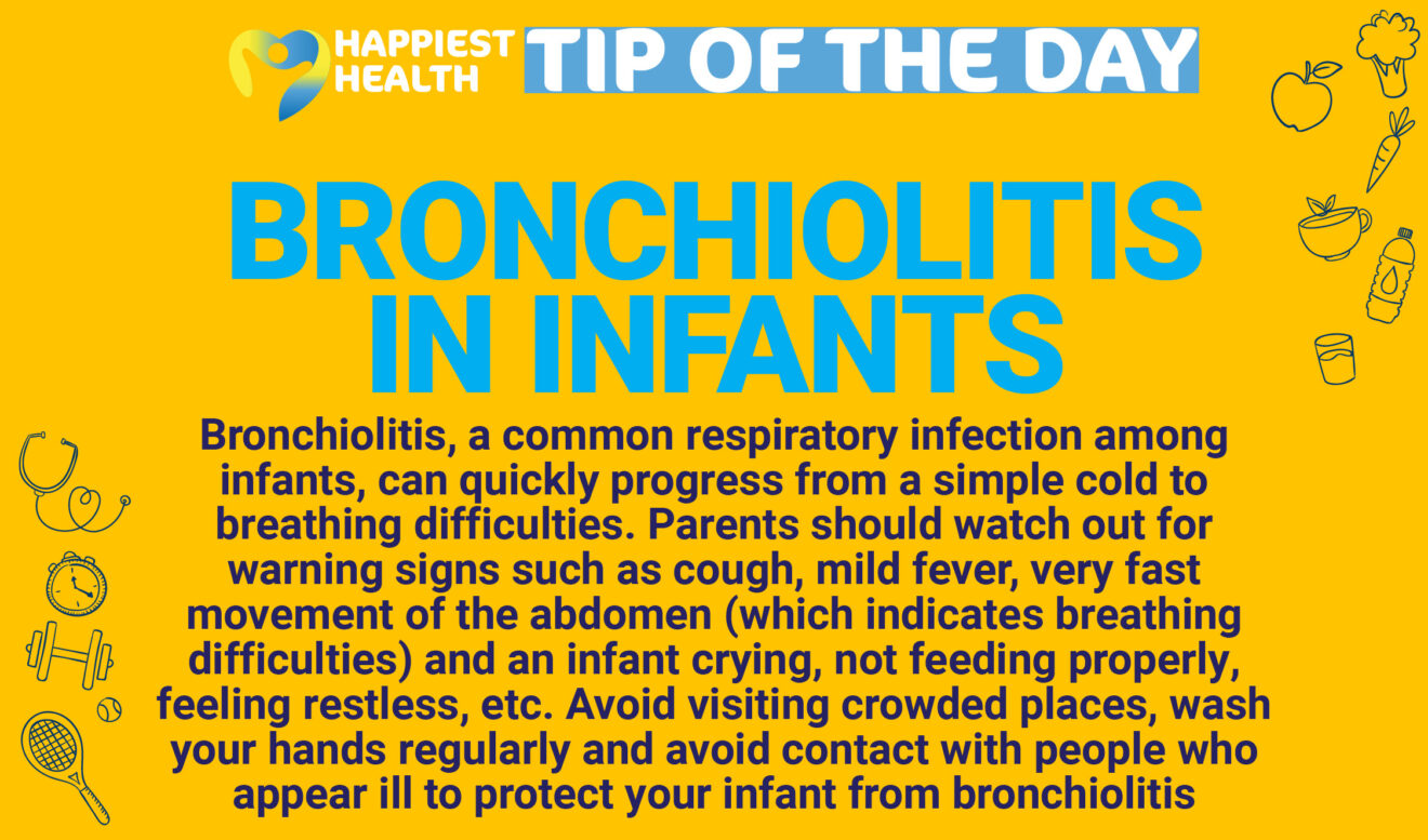Bronchiolitis in infants