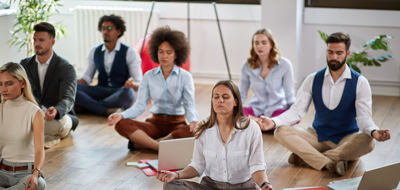 Meditation to sharpen focus : Reduce work stress