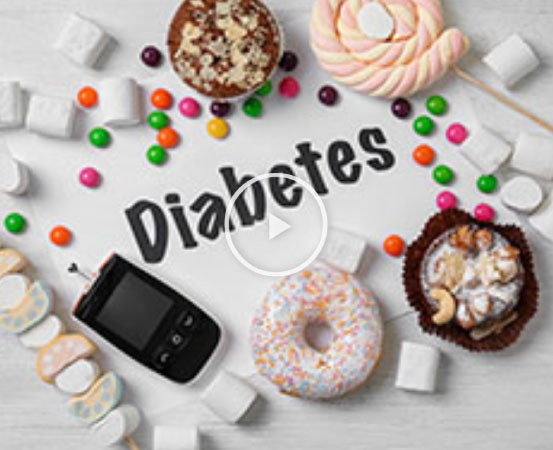Junk foods + Lifestyle= Diabetes