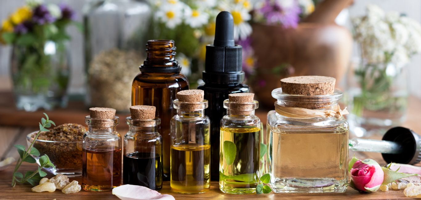 Essential oils for ear