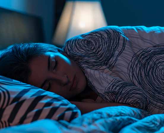 Hacks for good sleep include limiting screen time, exercising regularly and meditating to relieve stress
